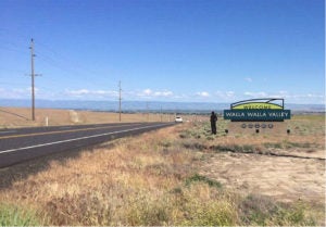 Construction begins on Walla Walla Valley  regional wayfinding signage