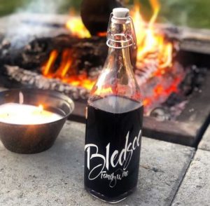 Bledsoe Family Winery Red Blend by the Fire