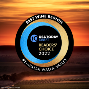 Walla Walla Valley Becomes the First to Win USA TODAY's ‘Best Wine Region’ for Three Consecutive Years